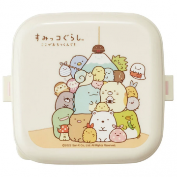 日本製角落生物雙層飯盒